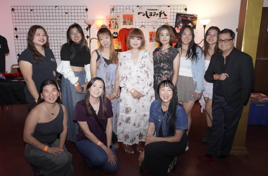 Asia XP community meeting TsuShiMaMiRe after their live performance